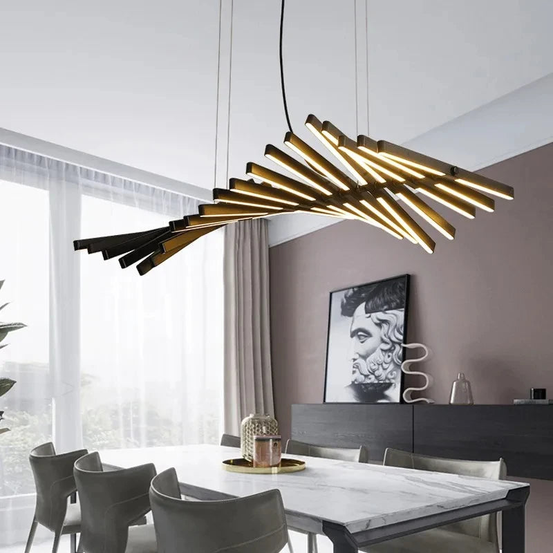 Modern LED Ceiling Chandelier Living Room Lights Home Lustre Interior Decor Dining Table Pendant Lamp Nordic Design Bar Lighting
