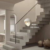 Japanese Wabi Sabi Style Resin Pendant Light Designer Style Homestay Hotel High-end Living Room Restaurant Pendant Light