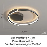2026 Modern LED Ceiling Light - Luxury Decorative Lighting for Living Room
