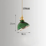 Nordic Green Minimalist Glass Light Chandelier Creative Wall Lights Personality Brass Decors Sconce Bedroom Bedside Dining Room