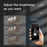 Smart Wall Switch 1Gang 1Way Wifi Dimmer Switch LED Light Switch Tuya Smart Life Alexa Wireless Control Need Neutral Wire