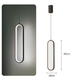 Modern Ceiling Lights Long Strip Chandeliers For Living Room Bedroom Bedside LED Indoor Hanging Lamp Home Lighting Ceiling Lamp