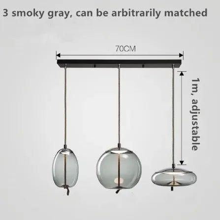 Modern Hemp Rope Glass Pendant Light Luminaire Rope Hanging Lamp Designer Cafe Bar Fixtures Drop Ship Knot Home Decor Chandelier