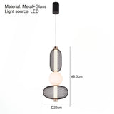 Modern Restaurant Chandelier Nordic Designer Coffee Table LED Pendant Lamp Kitchen Dining Room Bedroom Home Decor Hanging Lamp