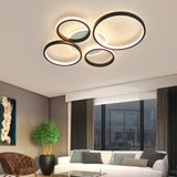 Modern LED Living Dinging Room Bedroom Ceiling Lights Nordic Designer Ring Study Kitchen Indoor Home Decor Lustre Fixtures Lamps