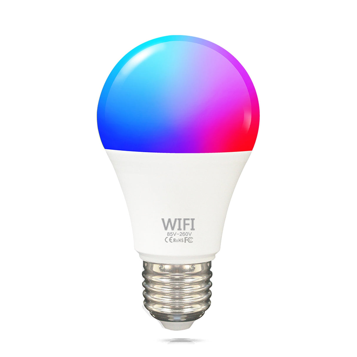 Aubess 15W E27 WiFi Smart Light Bulb RGB Dimmable Led Light Smart Lamp, Support Tuya Smart Life Yandex Alice Alexa Google Home