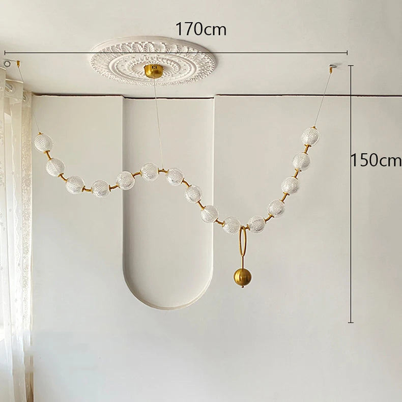 Simple and luxurious home decoration with LED lights, living room pendant lights, dining room pendant lights, indoor lighting