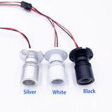 Mini 3V 1W LED Battery Box Spotlight (1-to-2 Splitter Cable) - Small Micro Lamp for Handmade Models, Display Counters & Crafts