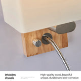 Nordic LED Wall Light with 360° Rotatable Spotlight Wall Sconce For Bedroom Living Room Stairs Indoor Lighting Fixture Luster's