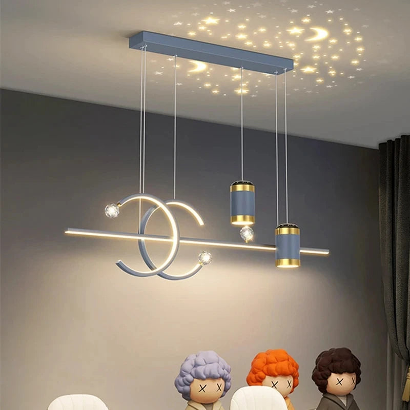 Nordic LED Restaurant Pendant Light - Modern Minimalist Dining Table Lamp
