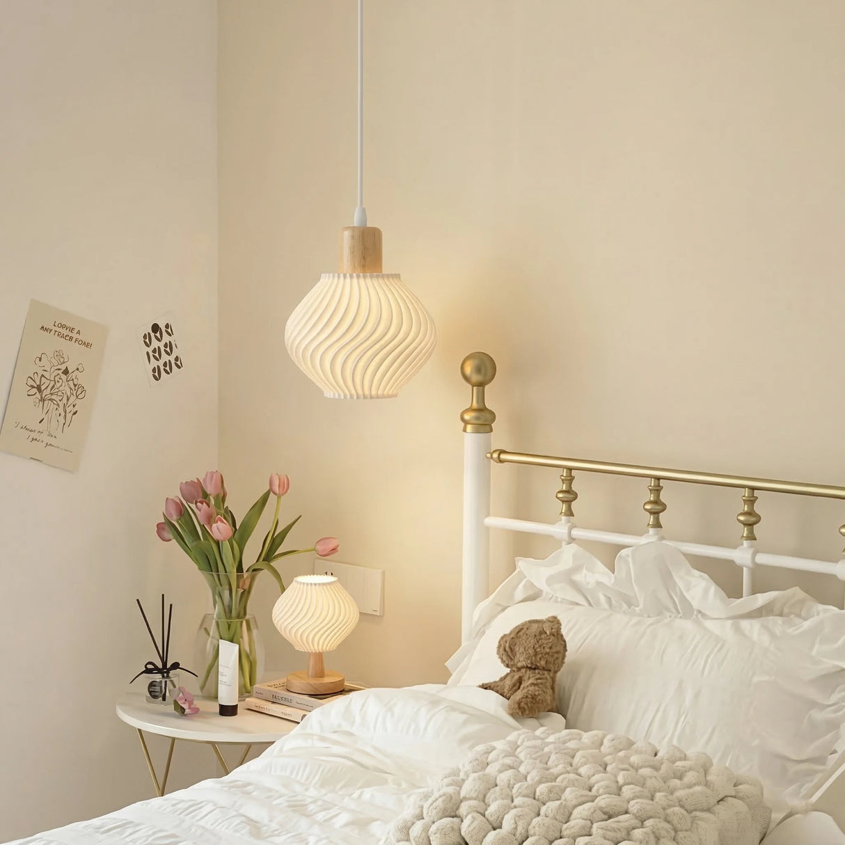 Bamboo Pendant Lamp Hanging Lamp Handmade Rattan Chandelier Fixture Restaurant Dining Room Indoor Lighting AC85-260V