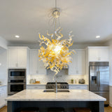 Minimalist Ceiling Light 2026 Designer White Lincoln Murano Glass Pendant Lamp Luster Dimmable Adjustable For Living Dinin