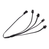 10/5/3/1M EL Wire Light Strip Battery USB Switch Neon Glowing String Lights DIY Rope Tube Halloween Blacklight Multicolor Decor