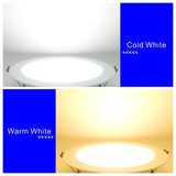10pcs/lot DC 12V 24V Led Downlight 5W 9W 12W 15W 18W Recessed Ceiling Light 3/4/5 inch Round Panel Down Light Spotlight
