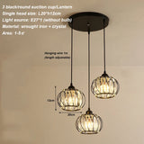 Modern crystal chandelier living room ceiling chandelier bedroom ceiling lamp hallway porch chandelier balcony foyer lighting