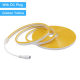 12V/24V Waterproof Flexible LED Neon Strip Light (6x12mm Silicone Rope) - DIY Neon Sign Light with DC Plug / 2-Pin Wire Option