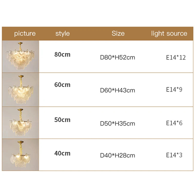 Modern French Style Glass Led Chandelier For Living Room Bedroom Dining Room Kitchen Art Romantic Design Pendant Light Fixtures