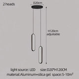 Minimalist Staircase Chandelier Nordic Modern LED Pendant Light Ceiling Lamp Hanging light For Living Room Restaurant Villa Loft