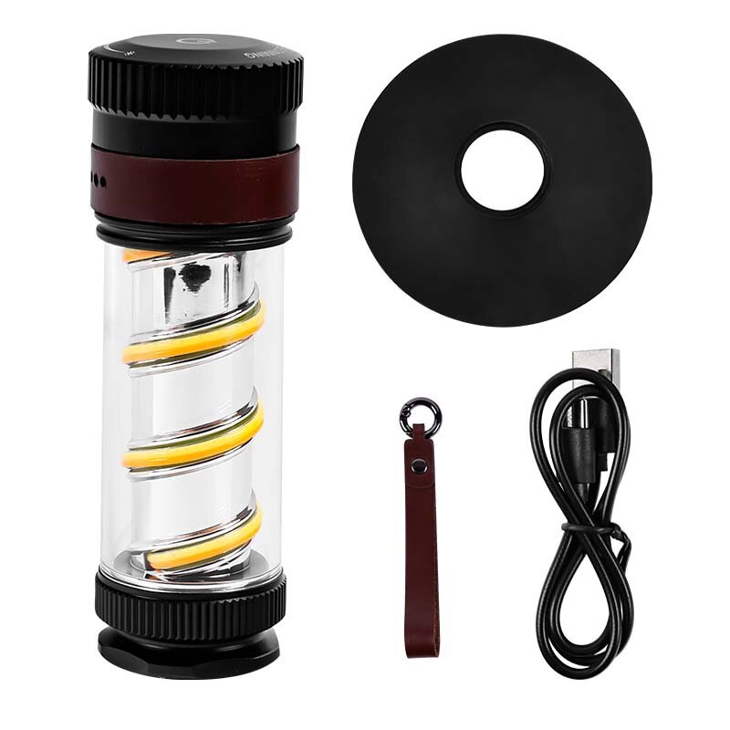 New Rechargeable Camping Lantern Portable Outdoor Camping Light Magnet Emergency Light Hanging Tent Light Powerful Work Lamp