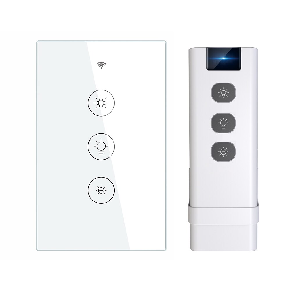 New WiFi RF Smart Light Dimmer Switch 2/3Way Smart Life/Tuya APP Control Works with Alexa Google Voice Assistants