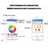 Ceiling Fan With Led Light Remote Control Smart Bluetooth Music Speaker Chandelier Fan Lamp Silent Bedroomm