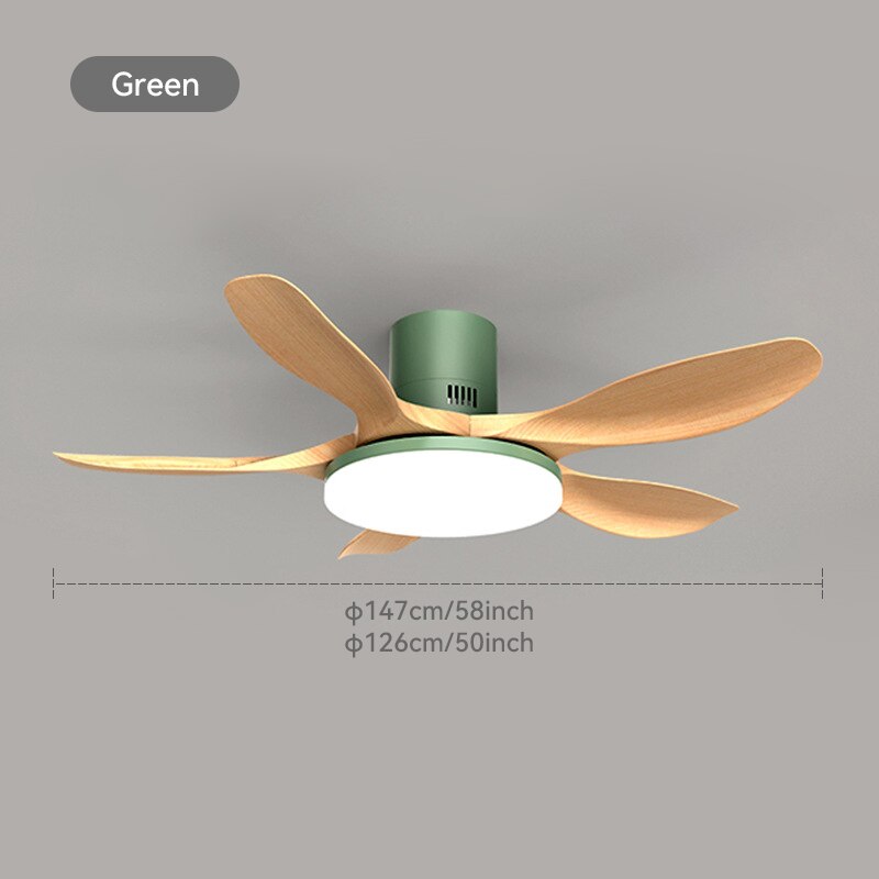 Modern White Ceiling Fan With Led Light Ceiling Light Fan Ceiling Fans With Lights Led Fan Lamp Remote Control