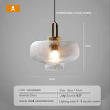 Modern LED Lantern Glass Ceiling Chandeliers Minimalist Nordic Living Dining Room Hanging Light Home Decors Pendent Lamp Fixtures