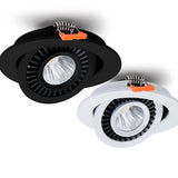 Led Downlight Surface Orientable Led Spot Lights For Ceiling Lamp Round 360°Angle Adjustable Dimmable AC110/220V  For Restaurant