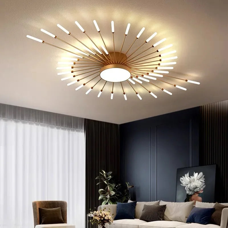2026 New Creative Modern Led Chandelier for Studyroom Bedroom Kitchen Hall Lighting Decor Indoor Lamp Warm Home Pendant Lustre