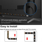 Led Strip Lights Bluetooth Usb Led Strips 5050 Music Sync Rgb Strip 5V Flexible Neon Light Strip For TV Black lights Decoration