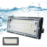 LED Flood Light Outdoor (50W/100W) AC110V/220V - IP65 Waterproof Exterior Reflector Projector & Focus Spotlight