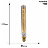 Retro Edison Light Bulb E27 220V 40W ST64 G80 G95 T10 T45 T185 A19 A60 Filament Incandescent Ampoule Bulbs Vintage Edison Lamp