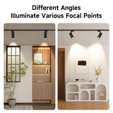 Full Set LED Track Lighting System - COB Ceiling Spotlights for Kitchen & Living Room