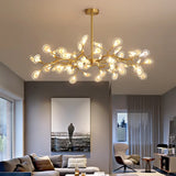Modern LED Chandeliers for Living Dining Room Firefly Hanging Ceiling Lights Home Indoor Decor Luxury LED Suspension Lighting