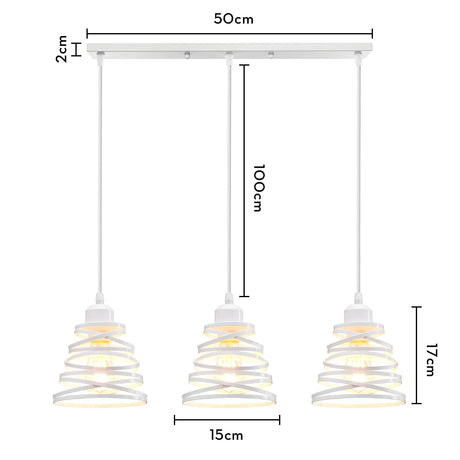Vintage Pendant Lamp Iron Frame Ceiling Lighting Paint Restaurant Teahouse Chandelier Indoor Wrought Metal Modern Pendant Lights
