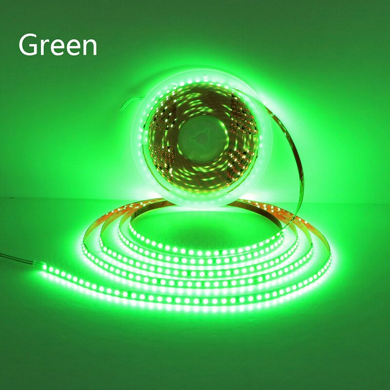 AC220V 230V 5M 600 LED Strip 2835 120LEDs/m Home Lamp Strip Red Ice Blue Green Yellow Pink Flexible And Cuttable Soft Lamp Bar