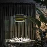 LED Fashion Glass Pendant Lights Modern Annular Chandelier Designer Hanging Lamp Home Room Decoration for Living Bedroom Fixture