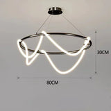 Modern Long Hose Led Art Ceiling Chandelier For Dining Room Kitchen Bar Pendant Lighting Suspension Design Lusters Luminaires