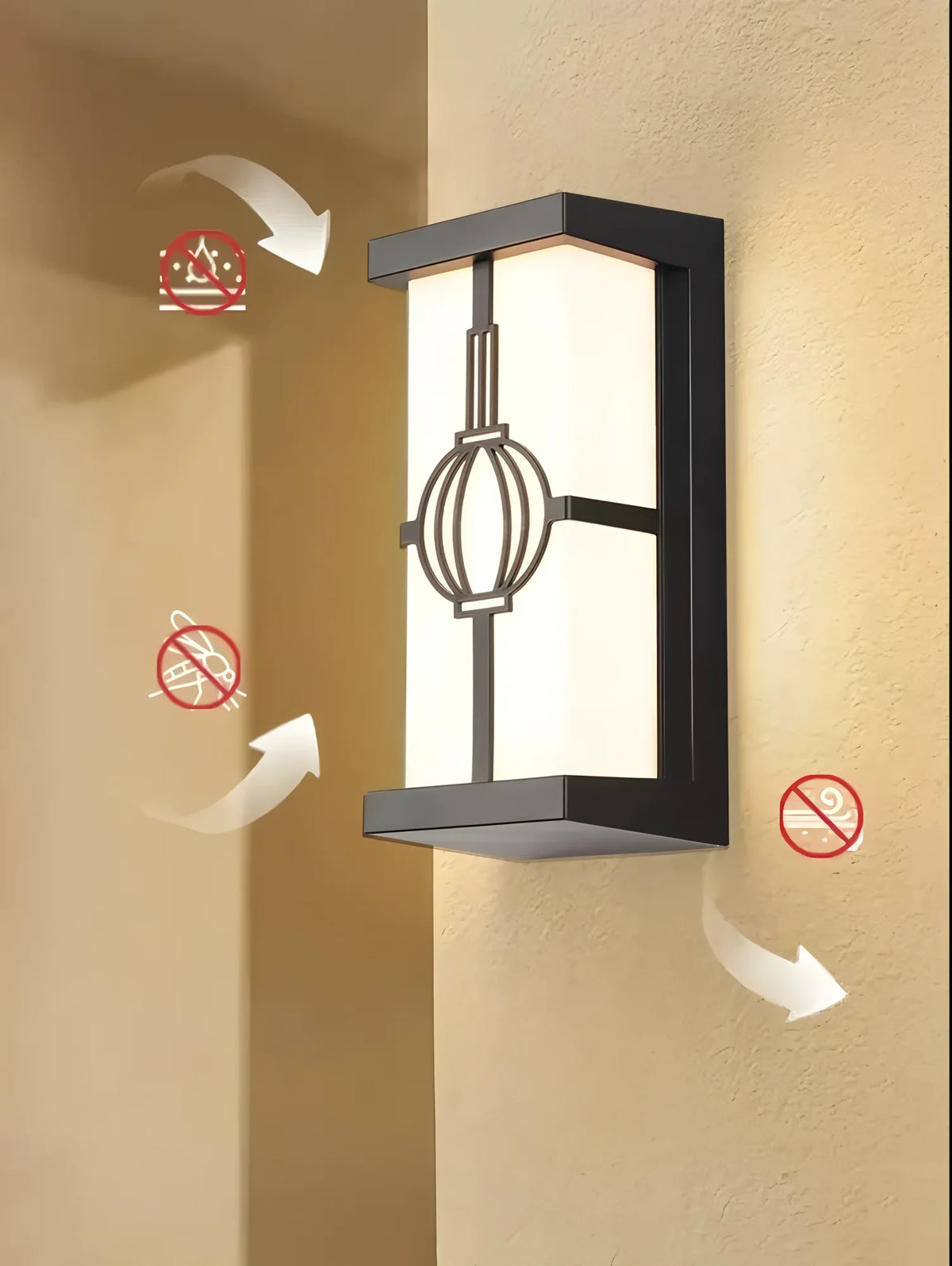 Sports Radar Voice Sensor Wall Light LED Outdoor Waterproof Wall Light 20W AC85-265V IP65 for Porch Balcony Courtyard