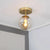Modern E27 LED Glass Ceiling Lamps Cheap For Restaurant Aisle Corridor Balcony Decoration Luxury Led Ceiling Light