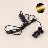 LED USB 5V 3W Led Spot Light Surface Mounted Cabinet Showcase Counter Jewelry Lamp Rotatable Angle Ceiling Mini Spotlight