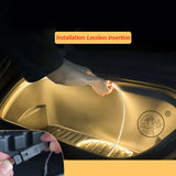 For Tesla Model YL 2026 2027 Car Front Trunk LED Light Bar Strip Interior Brightening Decorative Lamp Strip Automatic Light