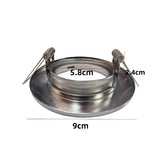 Universal GU10 MR16 Recessed Spotlight Frame - Round LED Downlight Holder