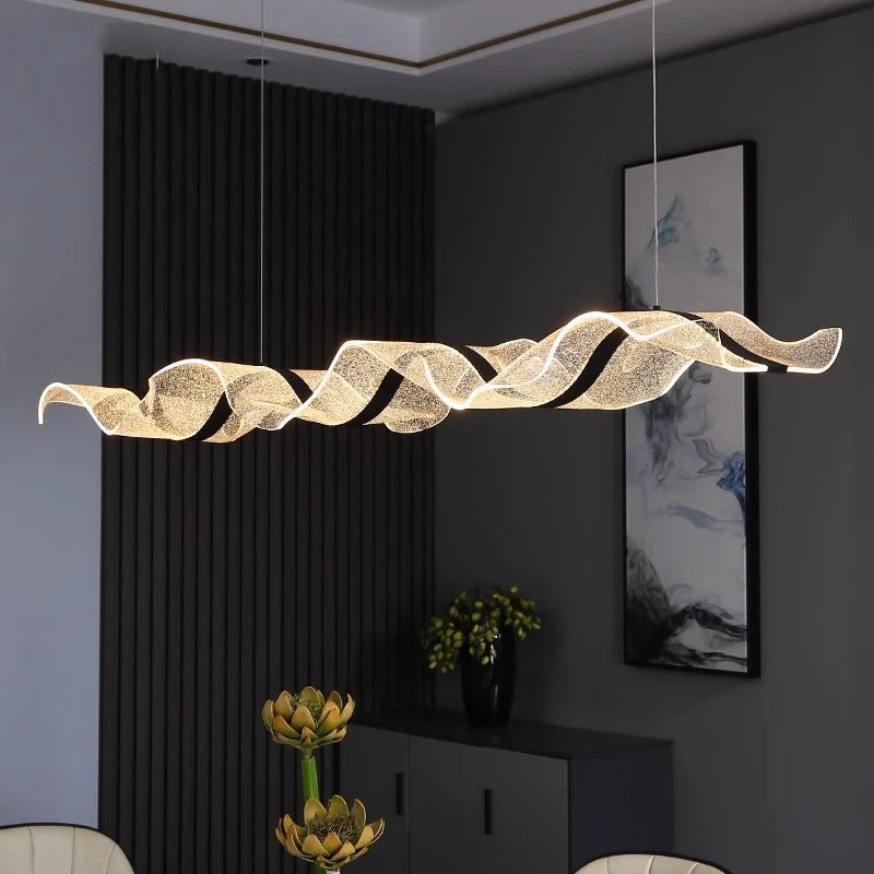 Modern LED Pendant Light for Living Room - Luxury Home Decor Chandelier