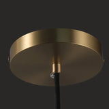 Modern Crystal ball LED Pendant lights Nordic Copper lighting bedroom bedside single head  bar corridor small Hanging lamp