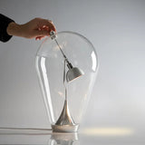 Italian Vintage Dimmable Table Lamp Rotary Glass Desk Light