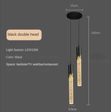 Modern Crystal Pendant Lamp for Bedroom Hanging Lights Ceiling Lighting Bedside Entrance Bathroom Decoration Luminaire Led Lamp