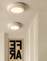 Smart Home Rectangular Bedroom Balcony Hallway Ceiling Light Milk White Resin New Indoor House Lighting Design Lamp and Lanterns