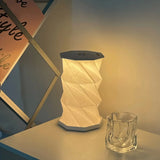 Modern LED Bedside Lamp - Minimalist Foldable Nightstand Light for Reading