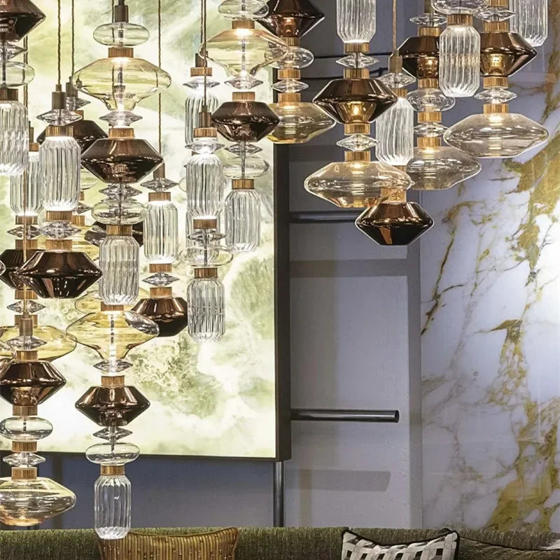Ballet Pendant Lamp - Creative Danish Design Glass Hanging Light